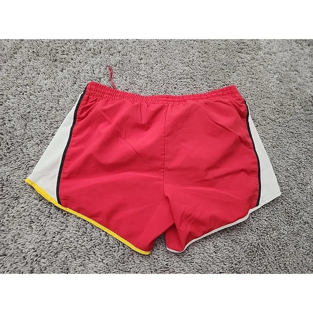 Nike Dri-FIT Livestrong Running Shorts Womens S Red White Athletic Gym
